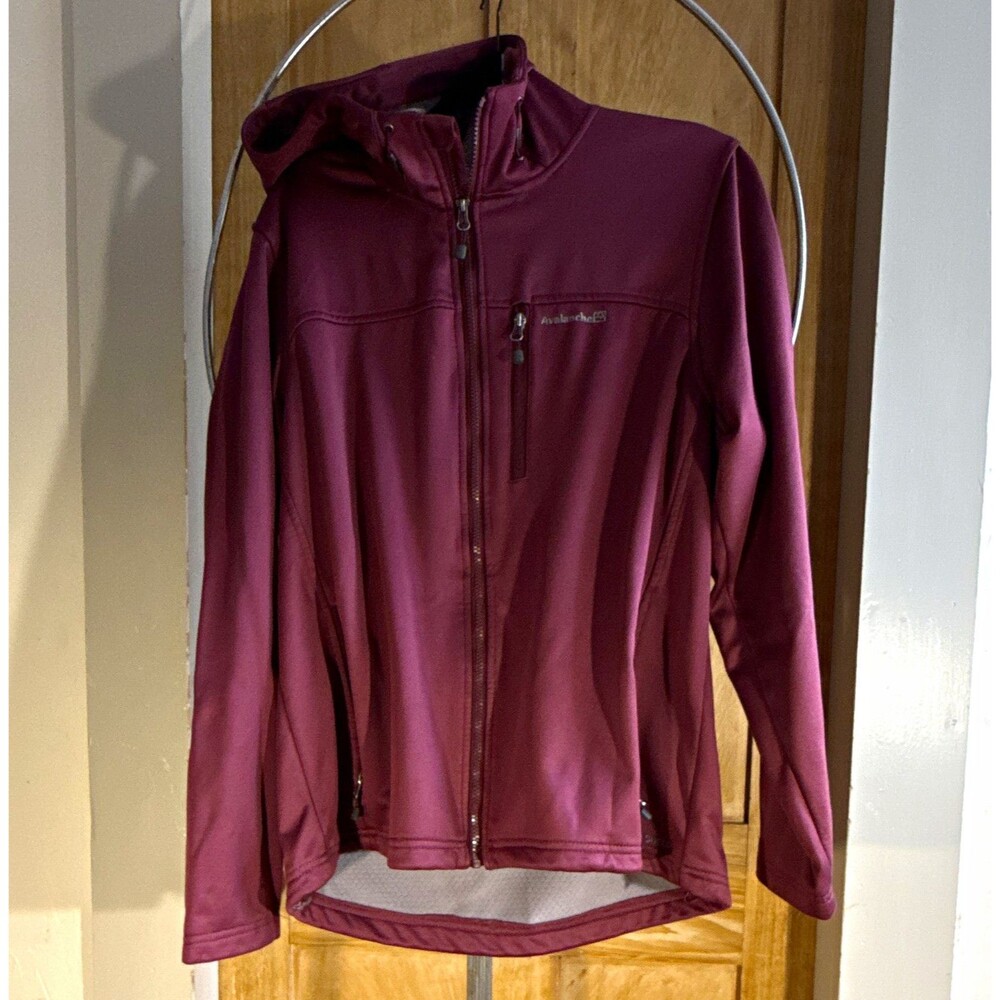 Avalanche Weather Shield Women's Hooded Softshell Full Zip Jacket Pockets L